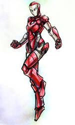 Iron Man Lady - request