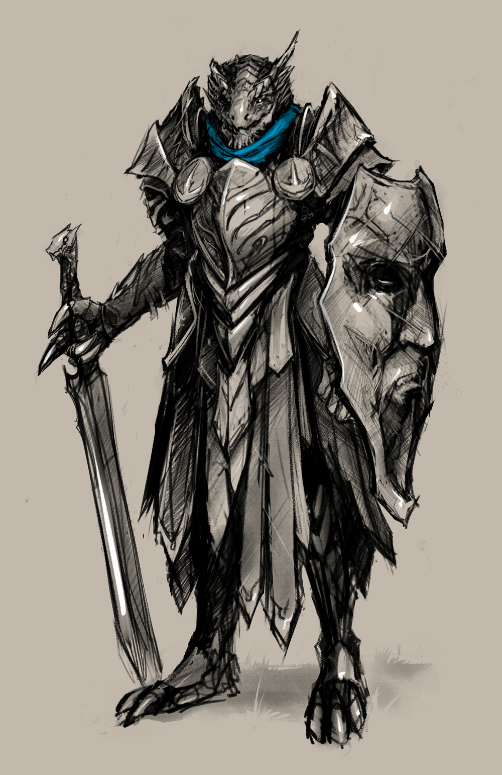 Dragonborn Npc Portrait By Psuede On DeviantArt dragonborn-npc-portrait-by-psuede-on-deviantart
