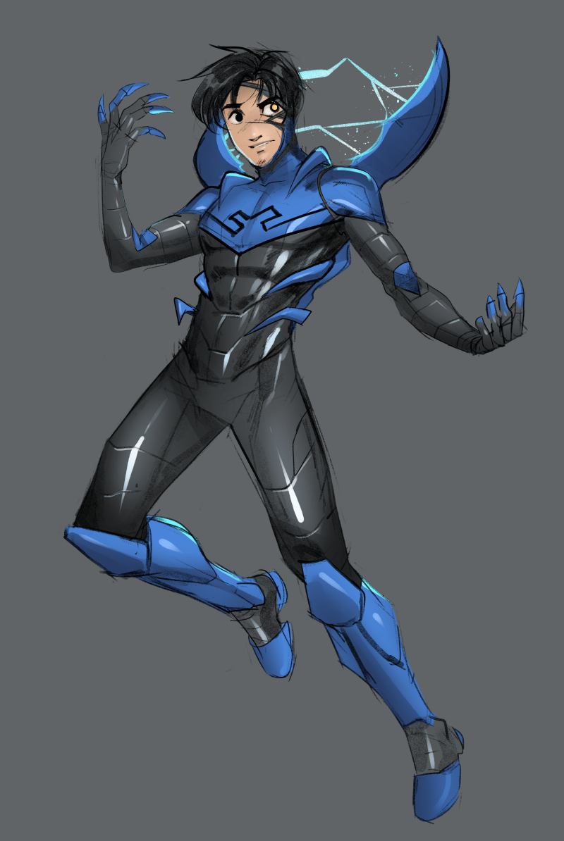 Blue Beetle by Traethedesigner on DeviantArt