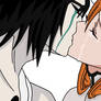 Ulquoirra And Orihime Kiss