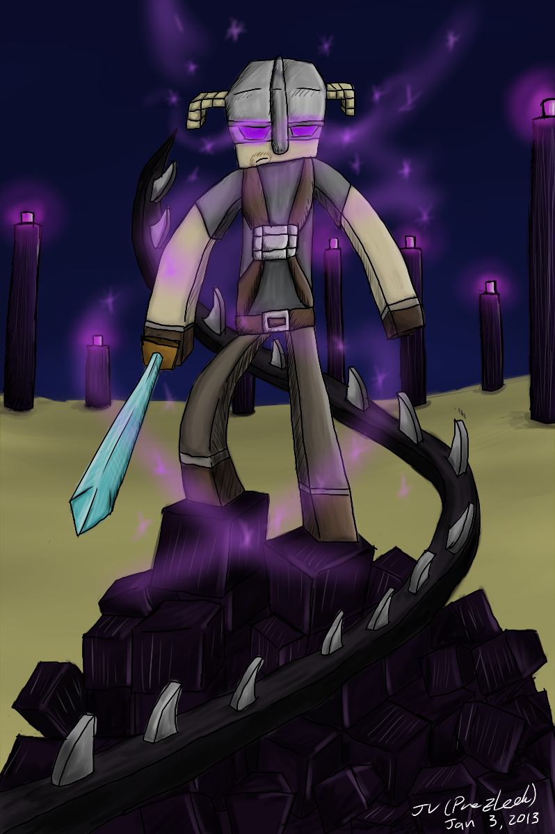 The Enderkin (Minecraft/Skyrim crossover)