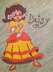 Old Princess Daisy Art