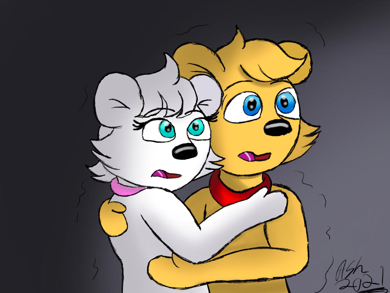 Character Scared Random Deviantart Scared by ArtisticAshGamer on DeviantArt