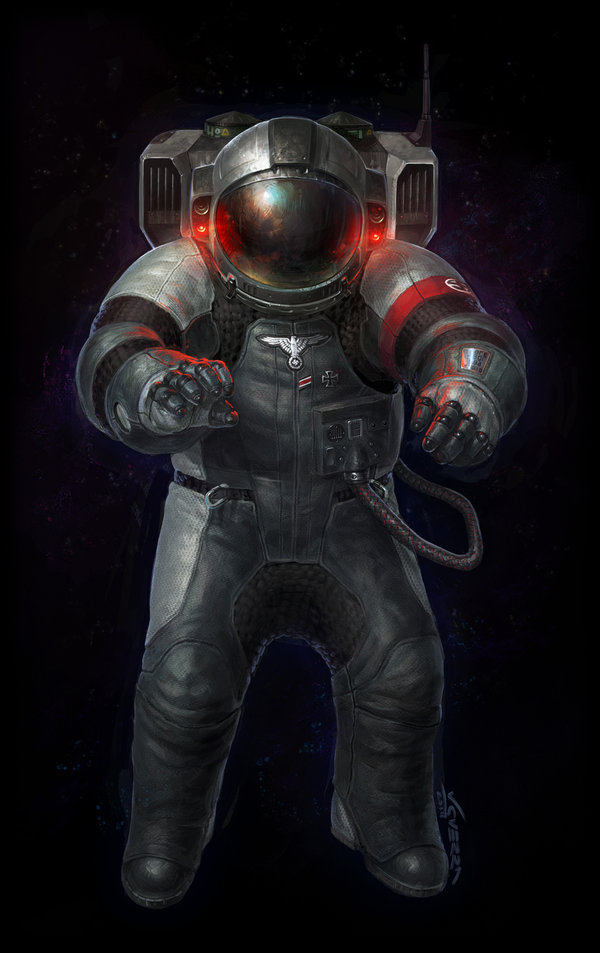 A German astronaut.