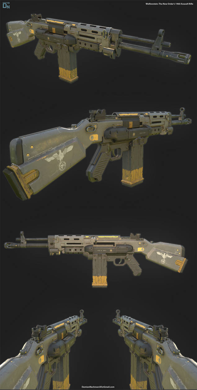 The assault rifle in my universe. by someone1fy on DeviantArt