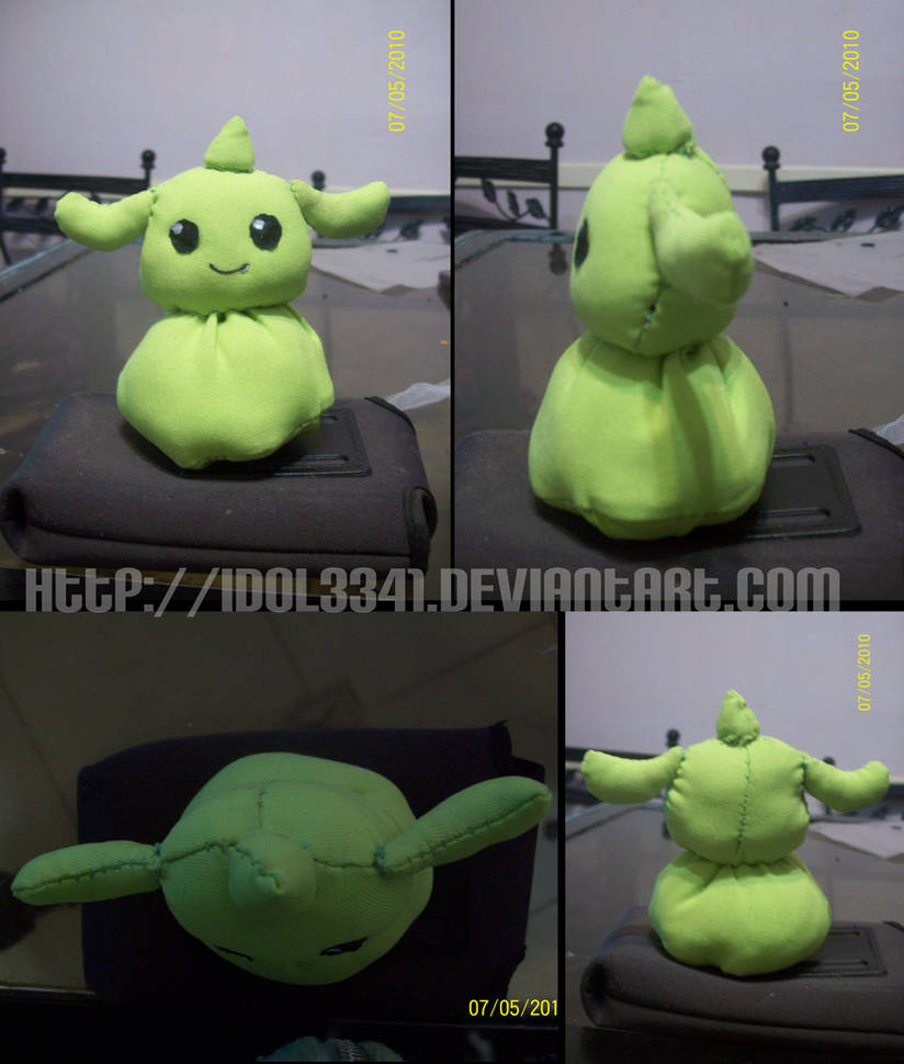 Gummymon Plushie by idolnya