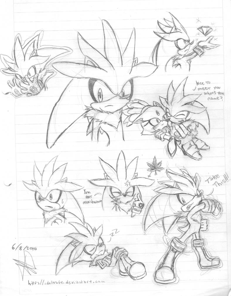 Silver sketch by idolnya on DeviantArt