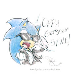 Sonic Oppa gangnam style