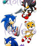 Random sonic stickers