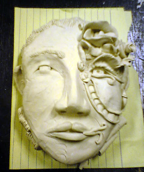 Clay Face 1_Surrealism