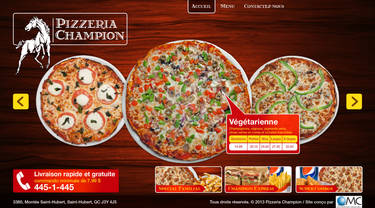 Pizzeria Champion Home Page