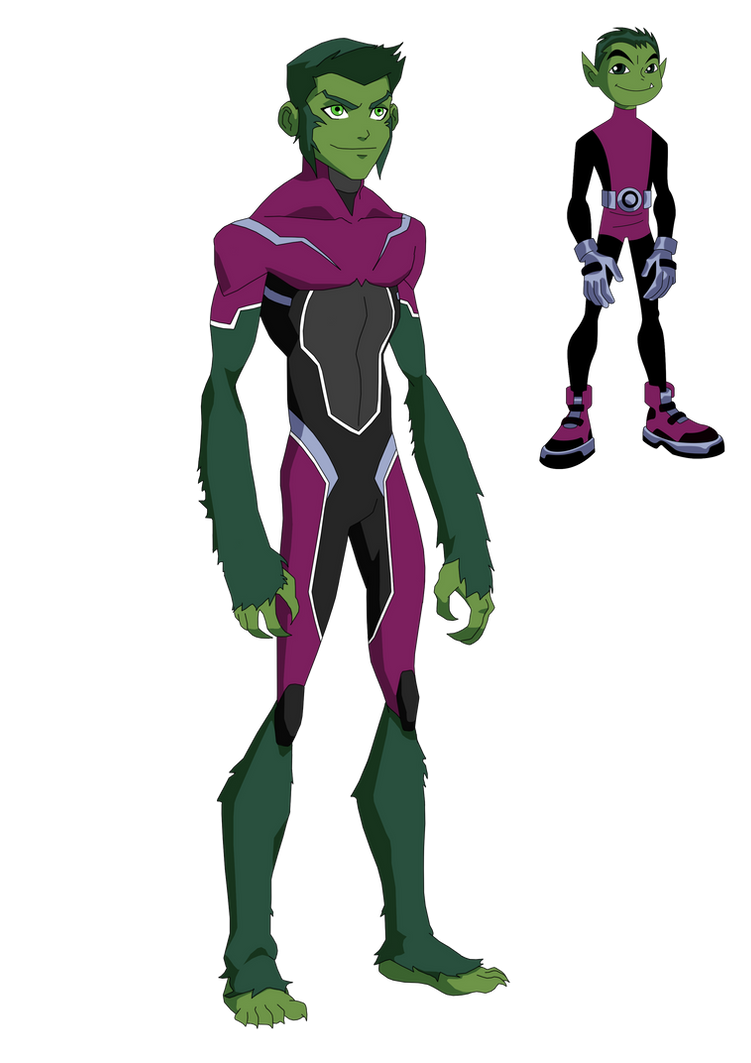 Beast Boy Redesign by Alizen96 on DeviantArt