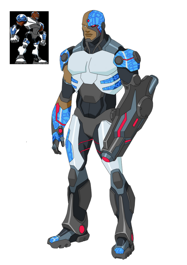 Cyborg Redesign by Alizen96 on DeviantArt