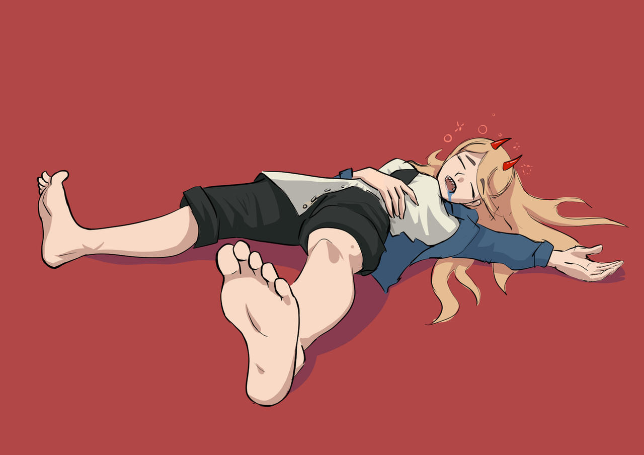 Redscript77 Foot Demon Cheesy feet of blood demon =commission= by GlatU on DeviantArt