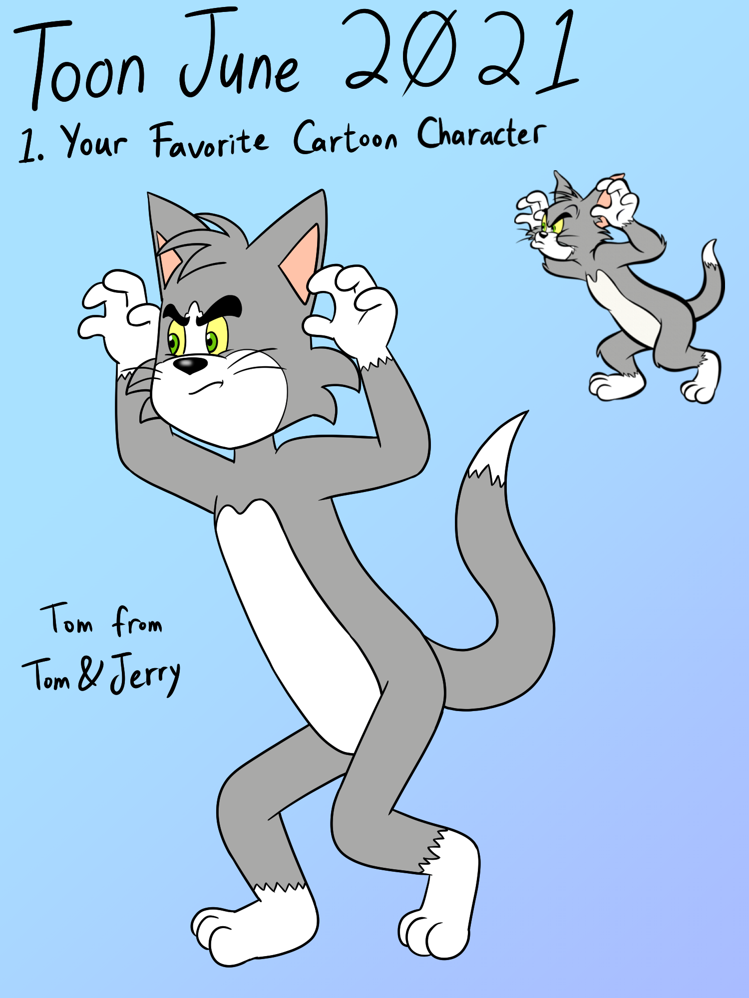 ToonJune2021 - Tom from Tom and Jerry by Borontheplatypus on DeviantArt ToonJune2021 - Tom from Tom and Jerry by Borontheplatypus on DeviantArt