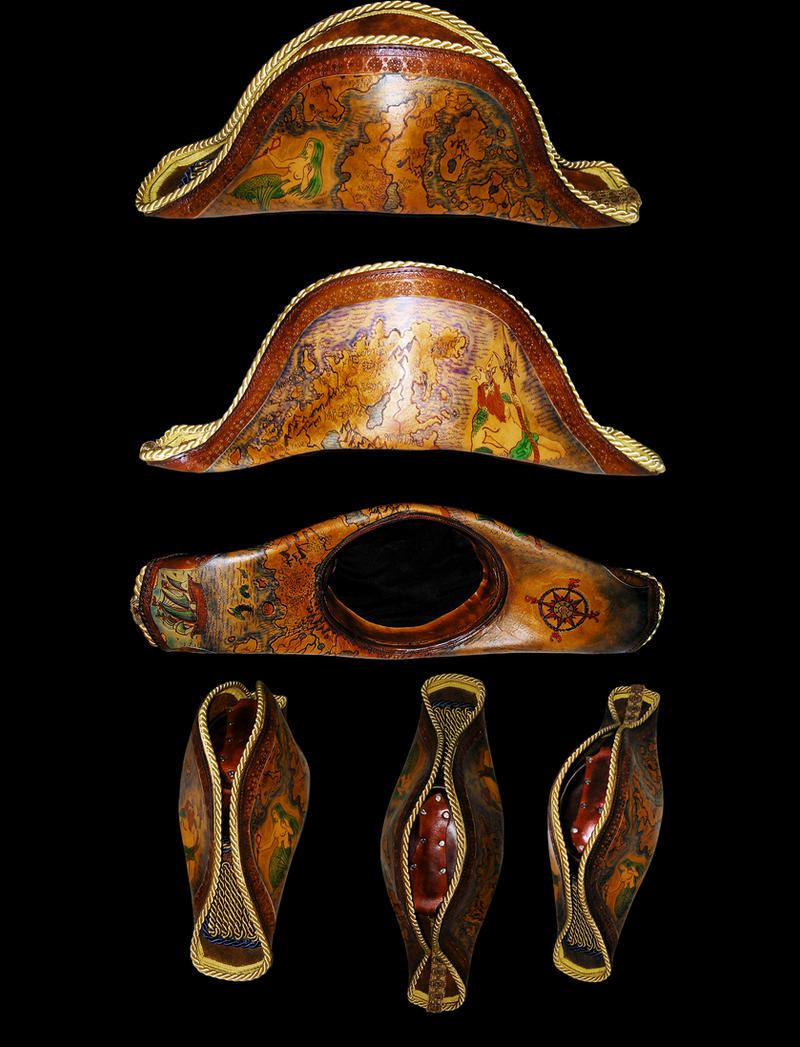 Fantasy Admiral Map Hat