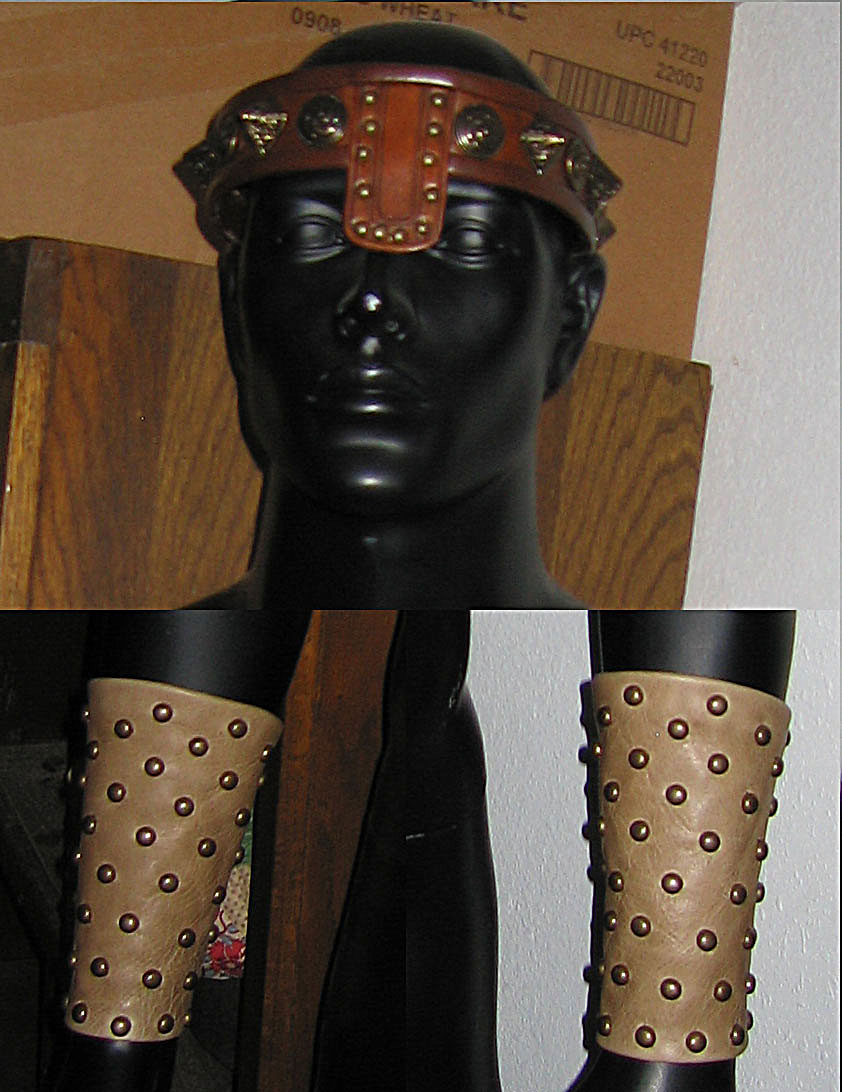 Conan Headband and Bracers