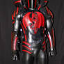 Red Black Leather Armor