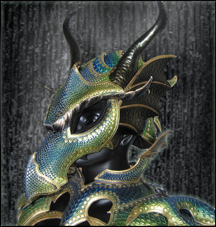 Female Dragon Helmet by Azmal on DeviantArt