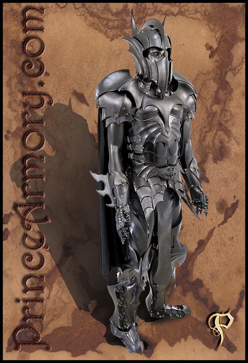 Medieval Bat Man Armor by Azmal on DeviantArt