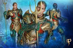 Medieval Aquaman Armor by Azmal
