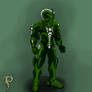 Medieval Green Lantern Armor