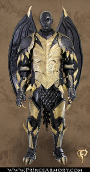 Leather Dragon Fantasy Armor Complete