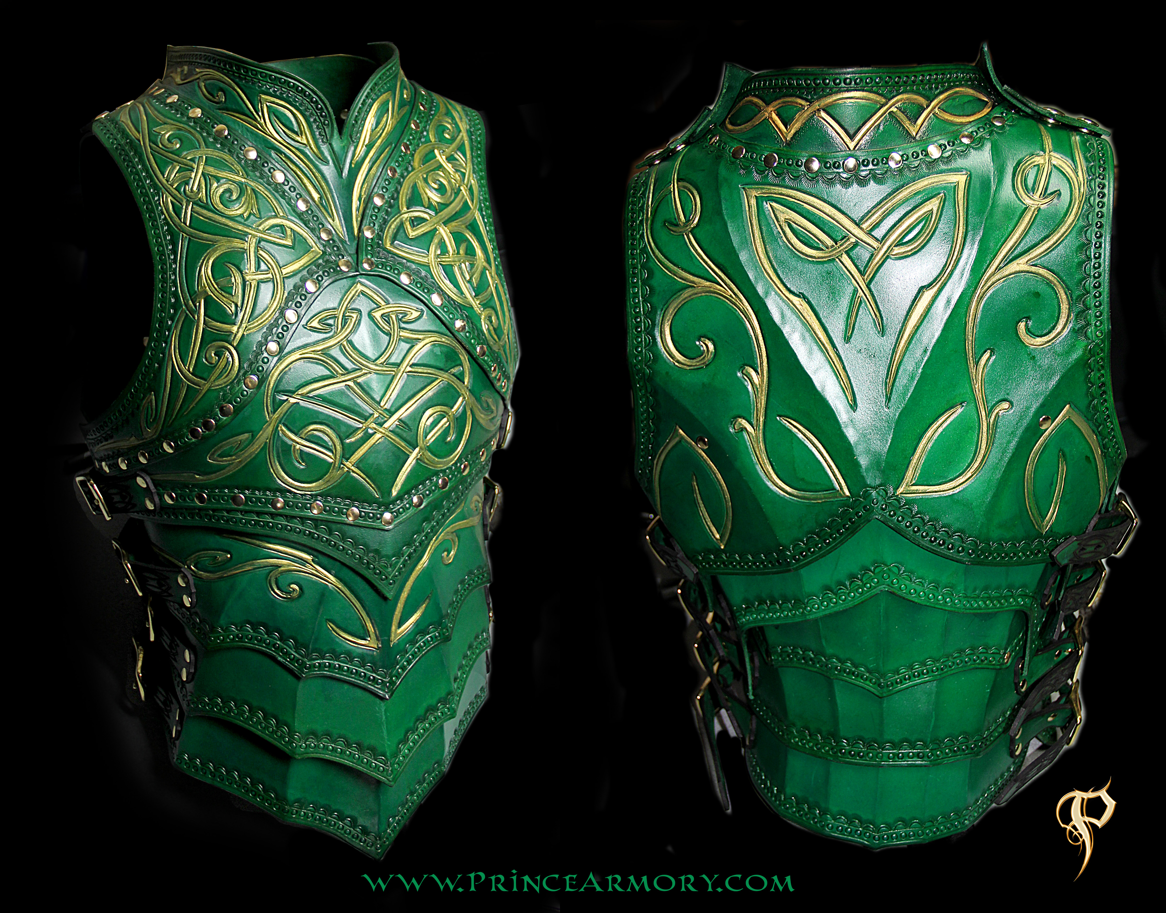 Green Elven Knight Cuirass