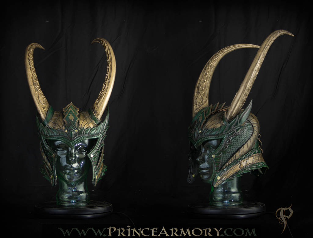 Medieval Loki Helmet - Revised by Azmal