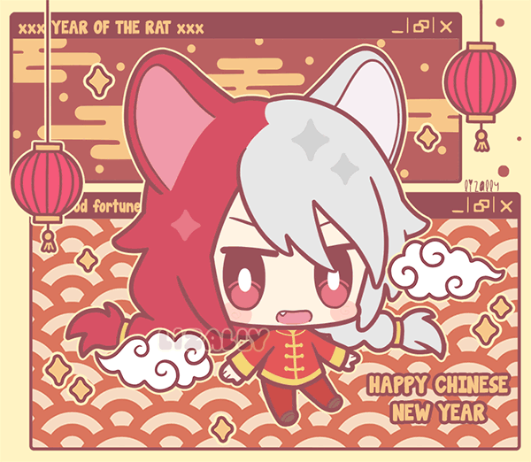 Happy Chinese New Year from Figure Factories!❤️🍊🍊🧧🥠 how cute