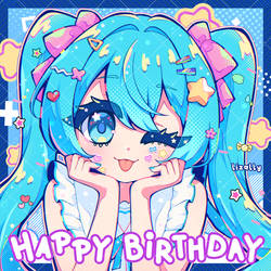 Happy bday Miku!