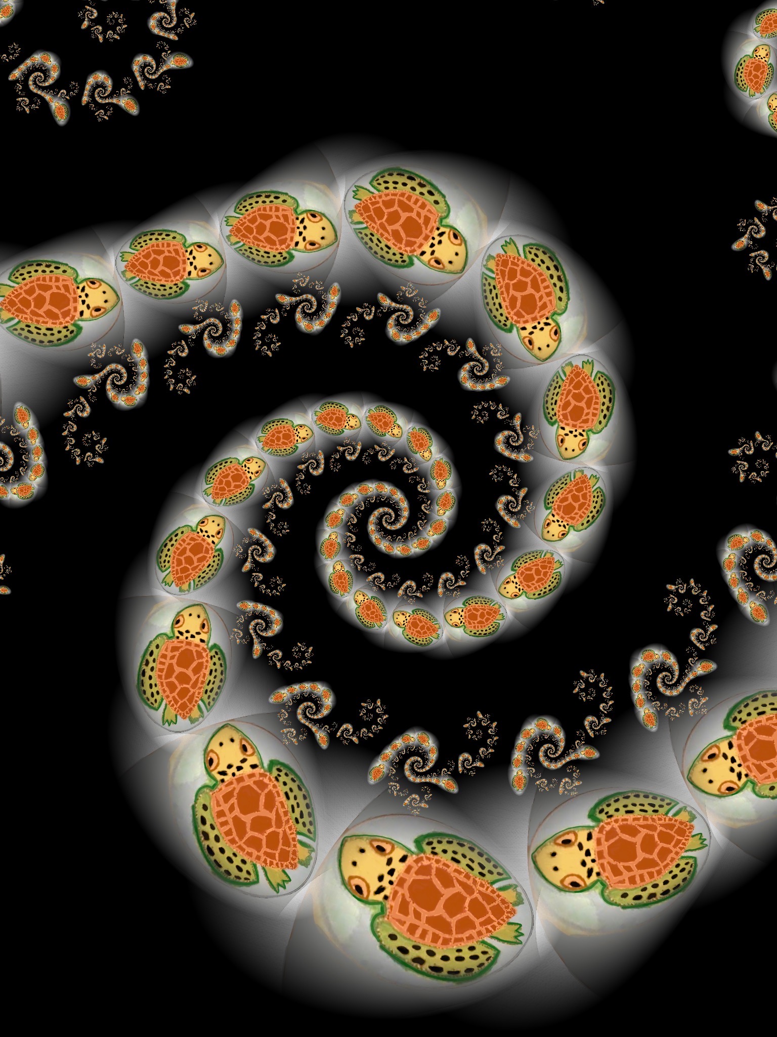 Sea Turtle Fractal by DavidMcMillanJr on DeviantArt