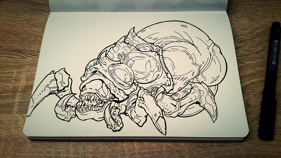 Baneling from Starcraft II