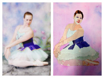 Ballerina Collage