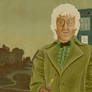 Classic painting portrait TARDIS