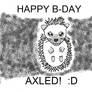 Happy Birthday, Axled