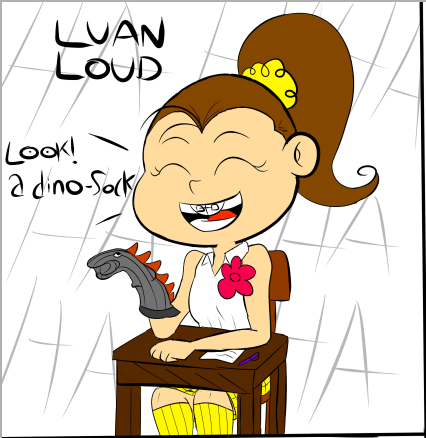 Loud House family 4th child, Luan Loud