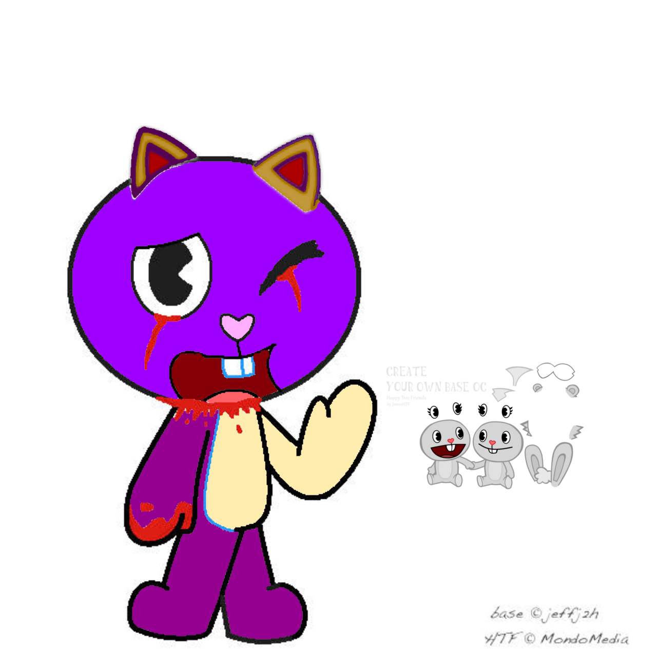 Happy tree friends oc by Jraylio on DeviantArt