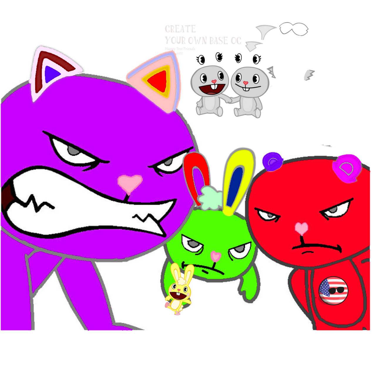 Happy tree friends oc by Jraylio on DeviantArt