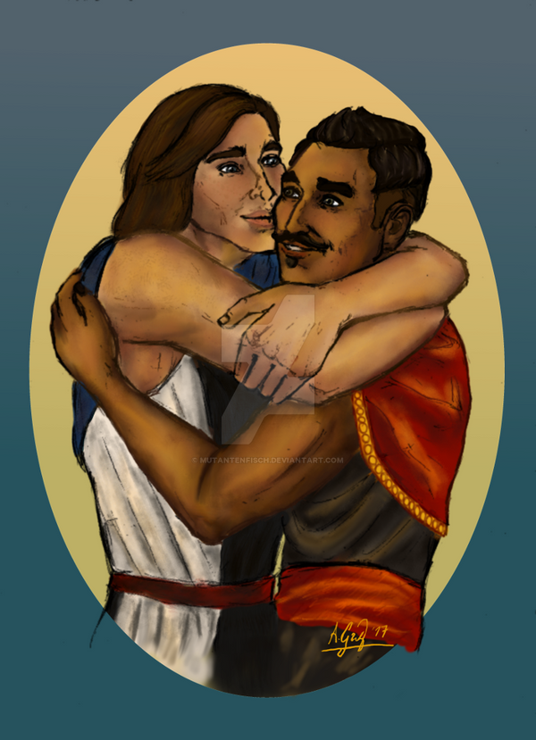 Commission - David and Dorian by Mutantenfisch