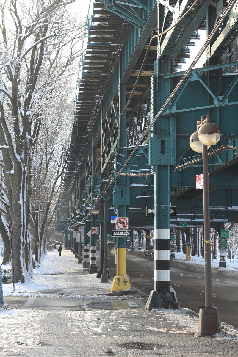 Snow and the Tracks