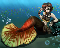 RWBY Mermaid Coco