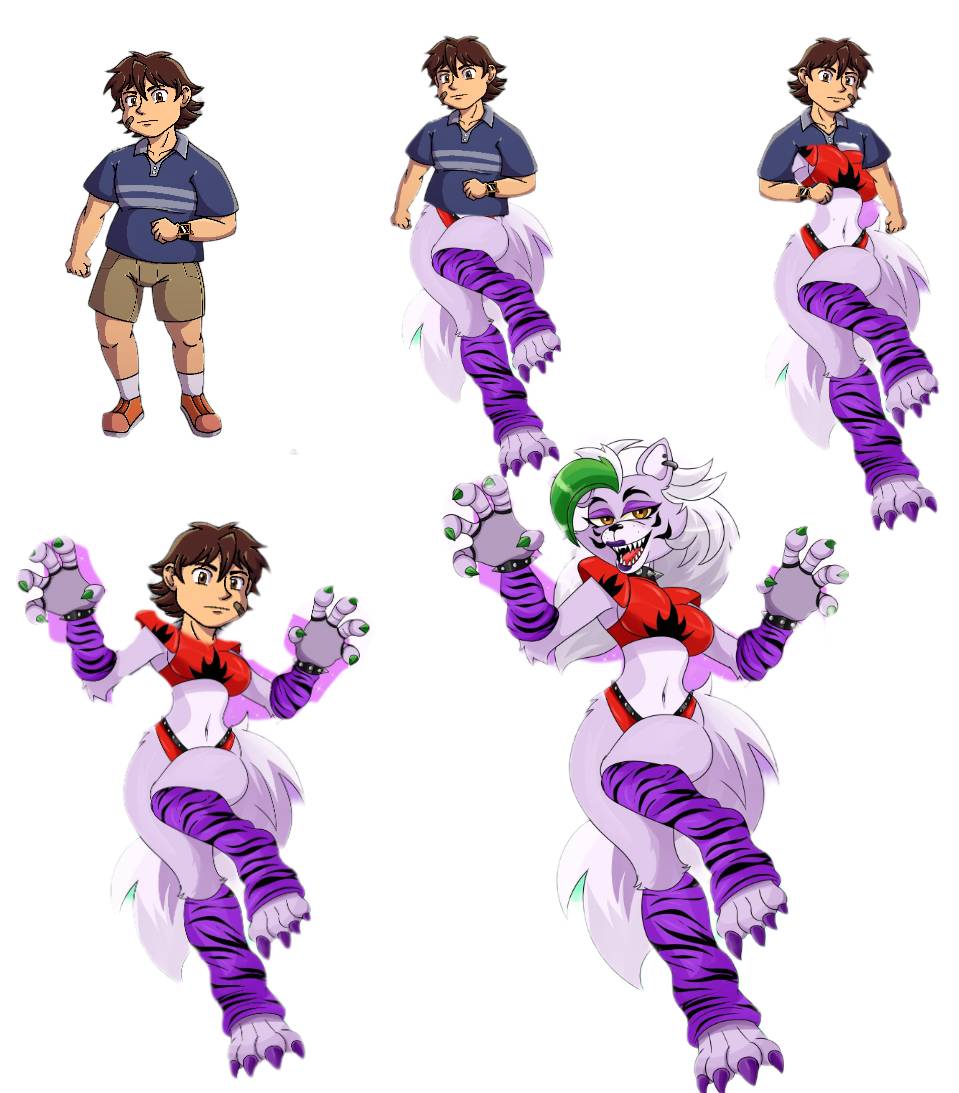 Gregory to roxy tg by paticas1243 on DeviantArt