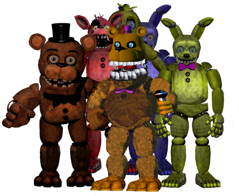 Fredbear and Friends (AU) Map by RomaxioTheFNaFfan on DeviantArt