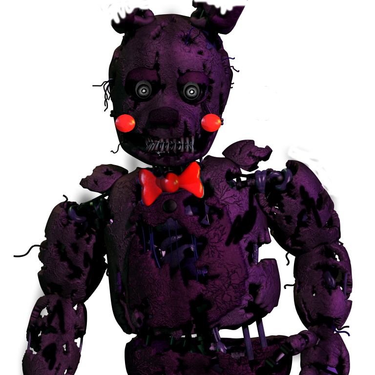 withered Phantom Nightmare Shadow Springtrap by robrichwolf on DeviantArt