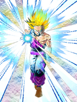 Gohan teen colorized