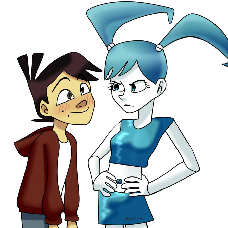 My life as a teenage robot by HiddenFer on DeviantArt