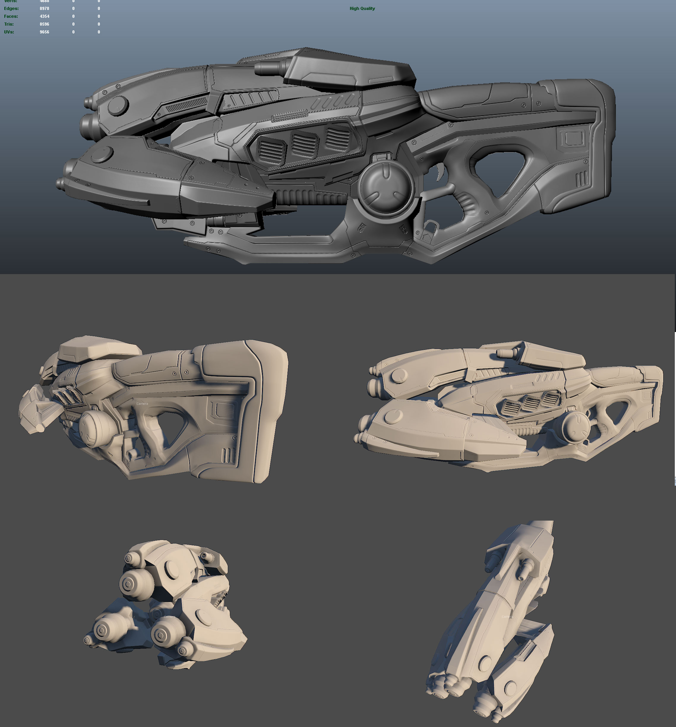 Pulse Cannon W.I.P 2