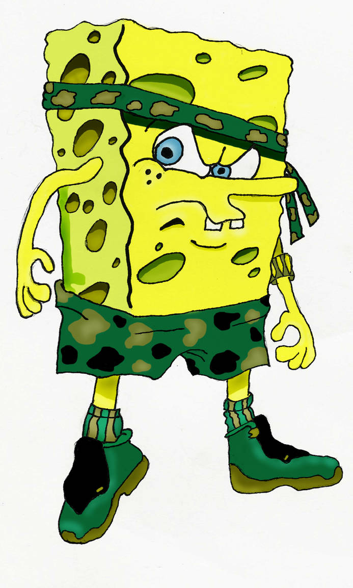 Rambo Spongebob by Ballum on DeviantArt Rambo Spongebob by Ballum on DeviantArt