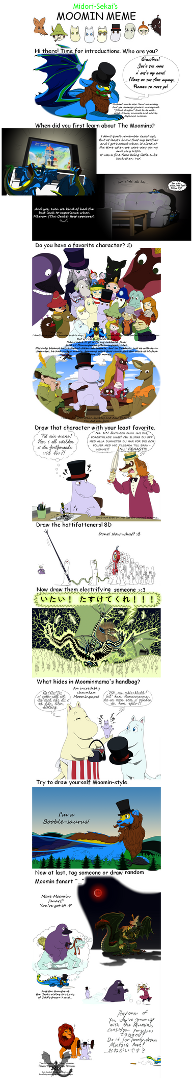 Mumin Rider Memes Moomin Meme / Tanoshii Mumin Ikka memu by JoeltheSwedishDragon on ...